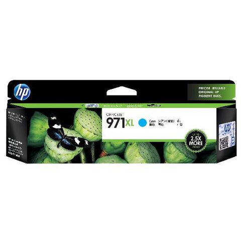HP Ink 971XL Cyan (6600 Pages)
