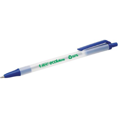 Bic Ecoloutions Clic Stic Blue Blue Mid