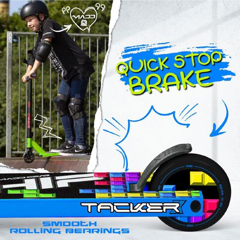 MADD Gear Whip Tacker-X Scooter Block Blue