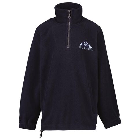 Schooltex Pukekohe Hill New Polar Fleece Top with Embroidery