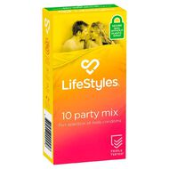 Lifestyles Condoms Party Mix 10 Pack
