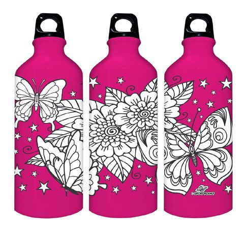 Splat Planet Cyo Water Bottle 600ml Butterfly