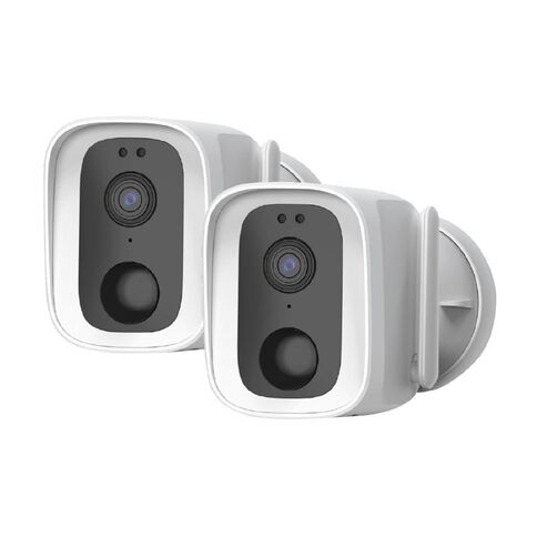 Laser Smart Home Outdoor Security Camera-Twin Pack