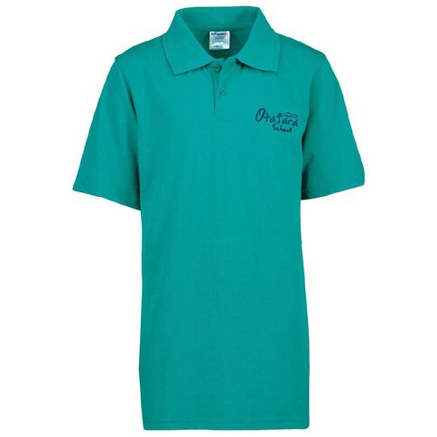 Schooltex Otatara School Short Sleeve Polo with Embroidery