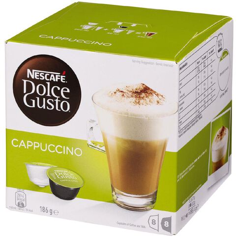 Nescafe Dolce Gusto Coffee Pods Cappuccino 16 Pack