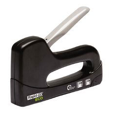Rapid Staple Gun Eco Tacker Recycled Black
