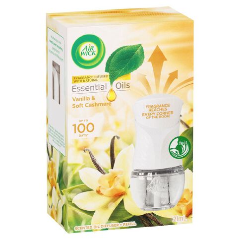 Air Wick Scented Oil Diffuser & Refill Vanilla & Cashmere 21ml