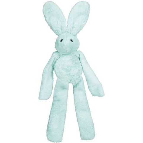 Petzone Rabbit Plush Dog Toy Blue Light