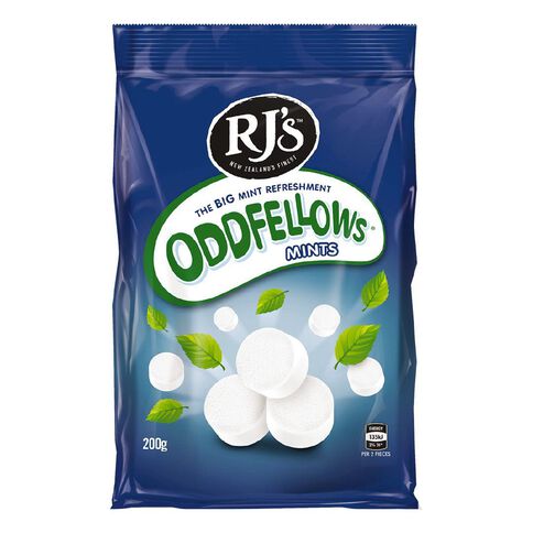 RJ's Oddfellows Mints 200g