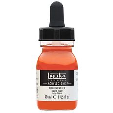 Liquitex Acrylic Ink Fluorescent Red 30ml