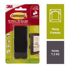 Command Picture Hanging Strips 4 Pack Large