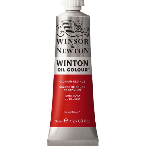 Winsor & Newton Winton Oil Paint 37ml Cadmium Red Hue