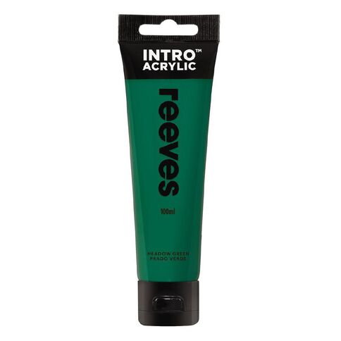 Reeves Intro Acrylic Paint Meadow 100ml