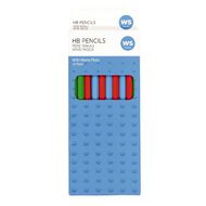 WS Name Plate HB Pencil Assorted Assorted 10 Pack