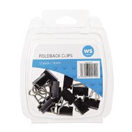 WS Foldback Clips 15mm 12 Pack