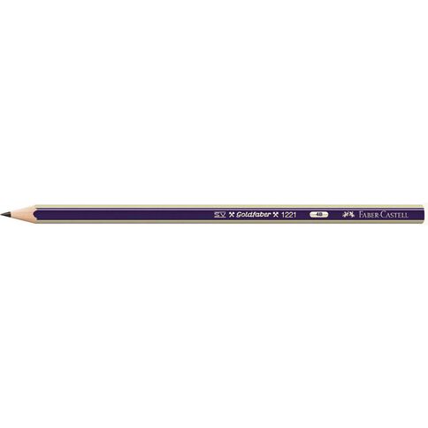 Faber-Castell Pencil Goldfaber 4B Loose Black