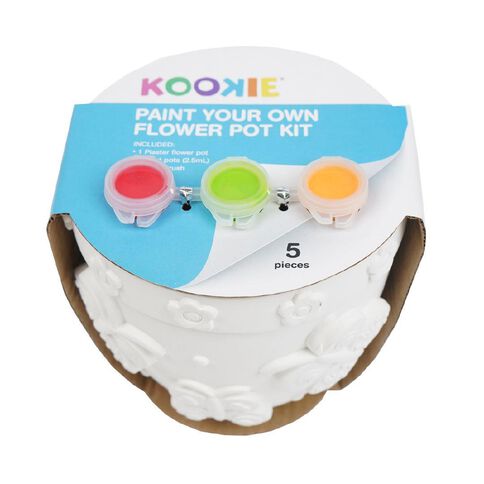 Kookie Paint Your Own Flower Pot