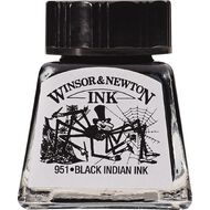 Winsor & Newton Drawing Ink 14ml Black