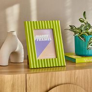 Happy Frames Large Vertical Ribbed 13x18 Lime