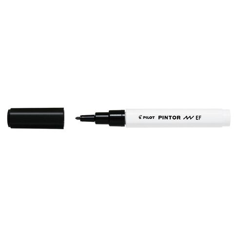 Pilot Pintor Marker Bullet Extra Fine 2.3mm Tip Black