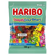 Haribo Sweet & Sour Bears 140g
