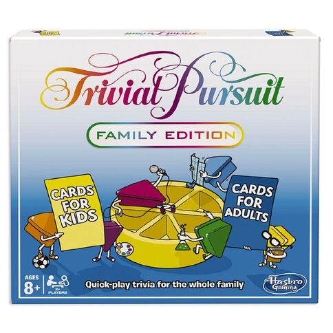Trivial Pursuit Family Edition Game