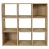 Living & Co Mason 9 Cube Oak