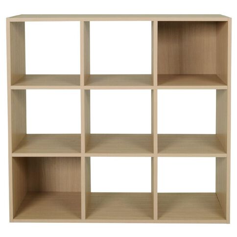 Living & Co Mason 9 Cube Oak