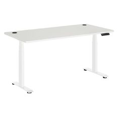 Jasper J Emerge Elec Height Adj Desk Dual Motor 3 Stage 1800 WhtWht