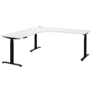 Jasper J Emerge Electric Workstation 1800x1800 White/Black