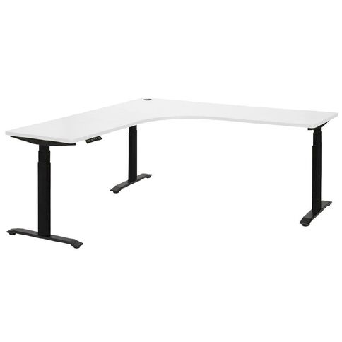 Jasper J Emerge Electric Workstation 1800x1800 White/Black