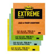 Post-It Extreme Notes 76mm x 76mm Assorted 2 Pack