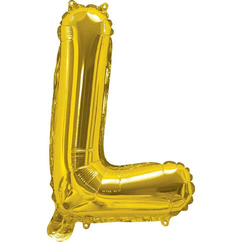 Artwrap Foil Balloon L Gold 35cm