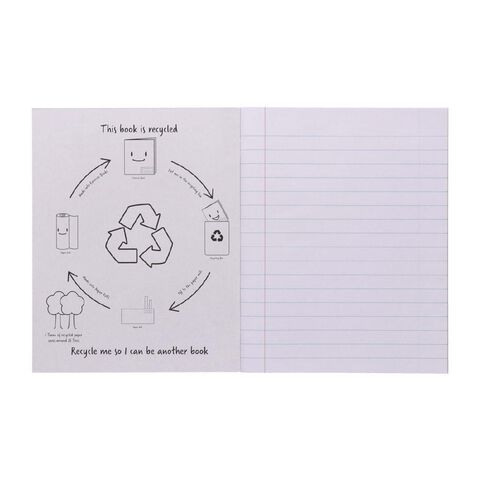 WS Exercise Book 1F4 12mm 24 Leaf Purple Mid