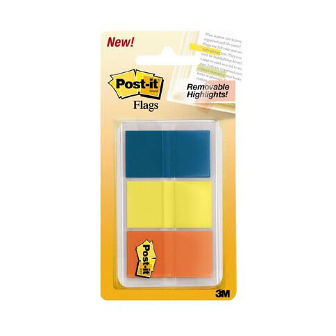 Post-It Flags 23.8mm x 43.2mm Multi-Coloured