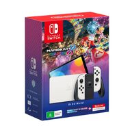 Nintendo Switch OLED Model White Mario Kart 8 Deluxe + NSO 12 Months