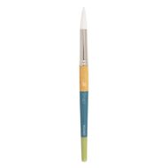 Princeton Snap Brush Short Handle Taklon Round 16 White
