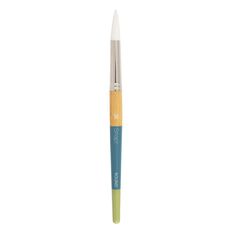 Princeton Snap Brush Short Handle Taklon Round 16 White