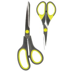 WS Scissors Soft Grip 6/8 inch Grey