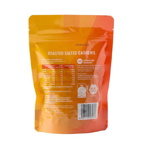 Market Kitchen Roasted & Salted Cashews 250g