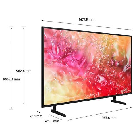Samsung 75 Inch DU7000 Crystal UHD 4K Smart TV 2024