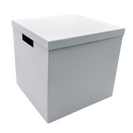 WS Paperboard Storage Box Large White