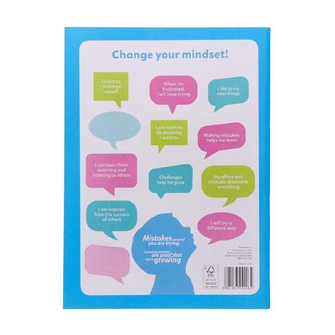 WS Everyday Activity Book Unruled Blue