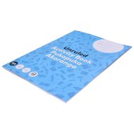 WS Everyday Activity Book Unruled Blue