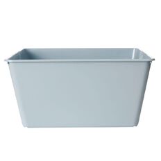 Living & Co Stackable Tub Rectangle Blue Mid 4.5L