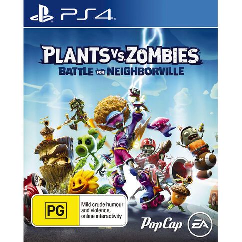 PS4 Plants Vs Zombies Battle For Neighborville