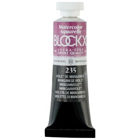 BLOCKX Watercolour Tube 15ml S3 235 Manganese Violet