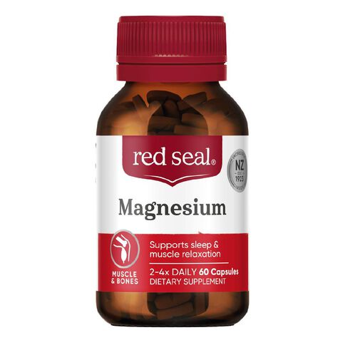 Red Seal Magnesium Caps 60's