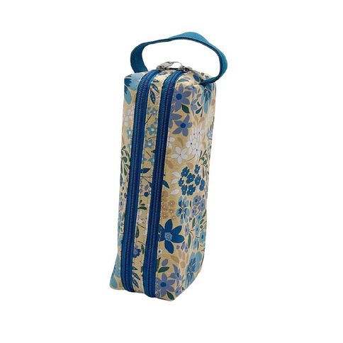 Uniti Blossom Pencil Case Two Pocket Floral