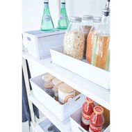 Living & Co Lisse Lidded Organiser White 4L
